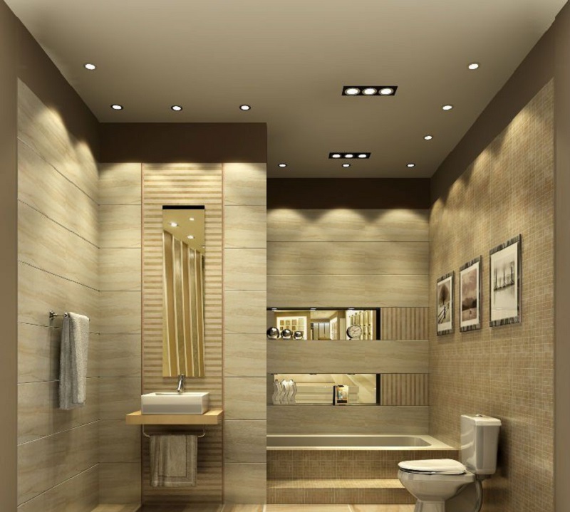 Bathroom false ceiling