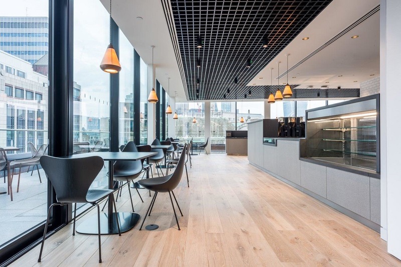 Restaurant false ceiling