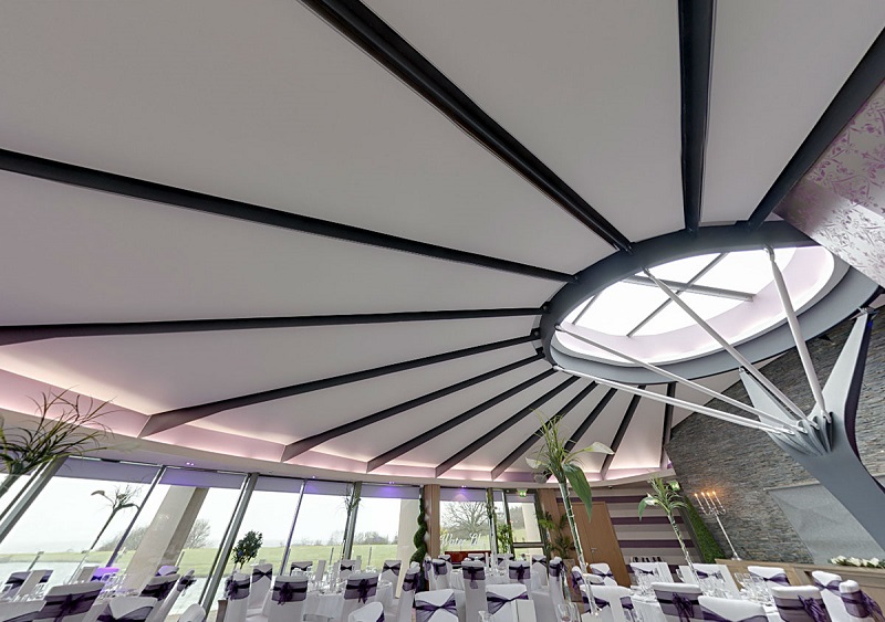 Restaurant false ceiling