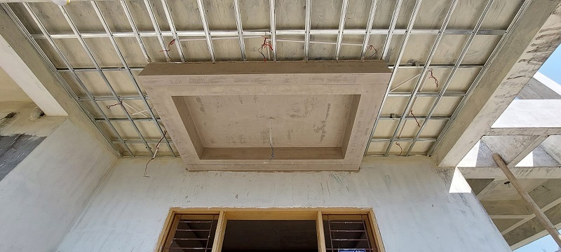 False ceiling foundation