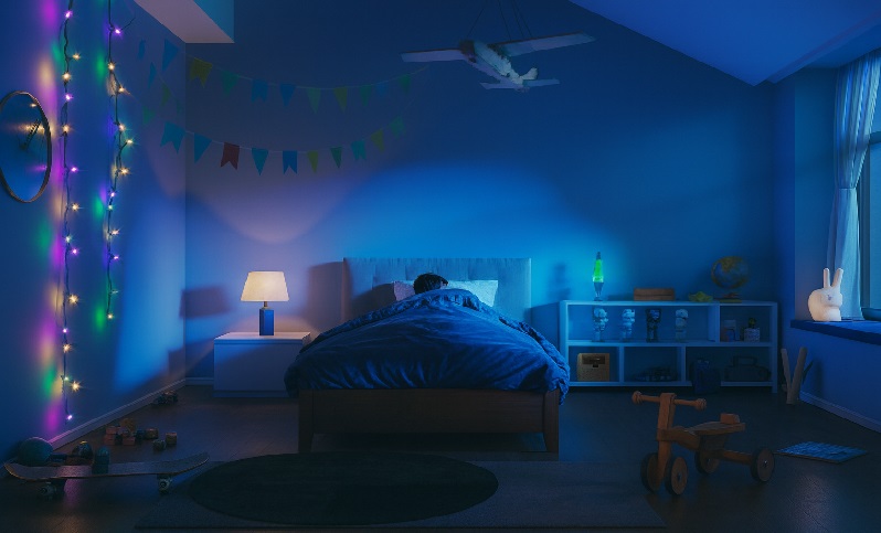 Childs bedroom lighting