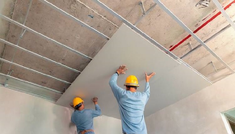 Knauf ceiling collapse