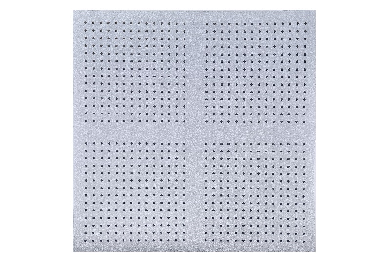 Gypsum tile production