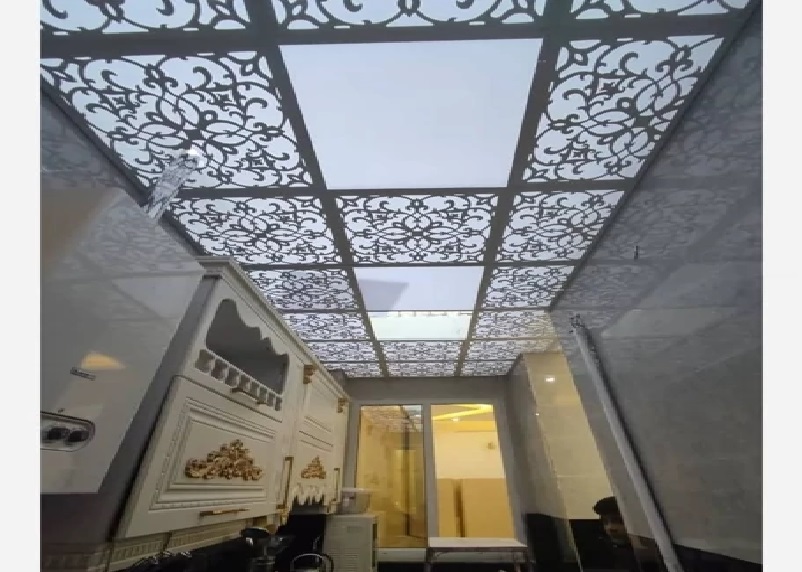 Interior suspended ceiling